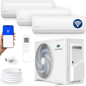Multi Split Air Conditioning 3 Indoor Units Set (3 x 2.6 kW) Air Conditioner with Heating Function
